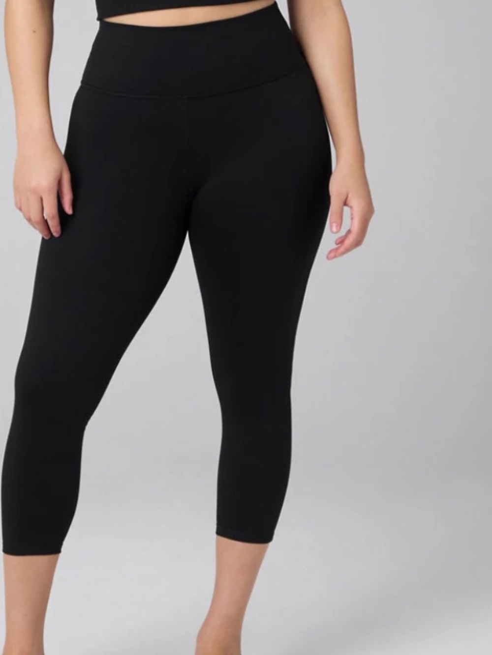 Black Fabletics Capris x Keke Palmer collab